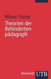 Cover von Theorien der Behindertenpädagogik