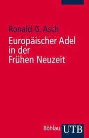 Cover von Europäischer Adel in der Frühen Neuzeit