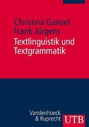 Cover von Textlinguistik und Textgrammatik