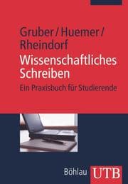 Cover von Wissenschaftliches Schreiben