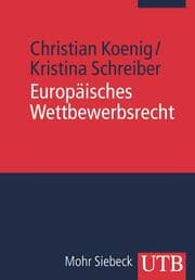Cover von Europäisches Wettbewerbsrecht
