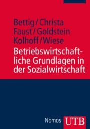 Cover von Betriebswirtschaftliche Grundlagen in der Sozialwirtschaft
