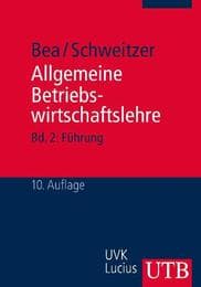 Cover von Allgemeine Betriebswirtschaftslehre