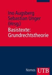 Cover von Basistexte: Grundrechtstheorie