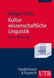 Cover von Kulturwissenschaftliche Linguistik