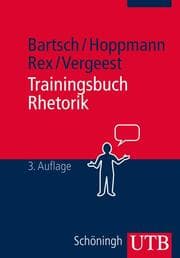 Cover von Trainingsbuch Rhetorik