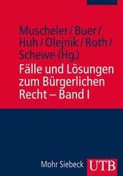 Cover von Fälle und Lösungen zum Bürgerlichen Recht
