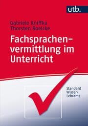 Cover von Fachsprachenvermittlung im Unterricht