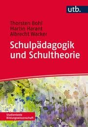 Cover von Schulpädagogik und Schultheorie