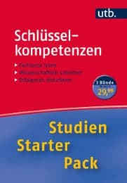 Cover von Studien-Starter-Pack: Schlüsselkompetenzen