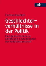 Cover von Geschlechterverhältnisse in der Politik