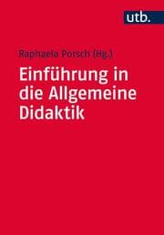 Cover von Einführung in die Allgemeine Didaktik