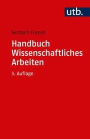 Cover von Handbuch Wissenschaftliches Arbeiten