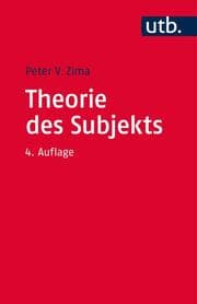 Cover von Theorie des Subjekts