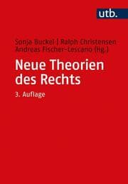 Cover von Neue Theorien des Rechts