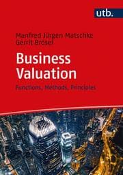 Cover von Business Valuation