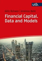 Cover von Financial Capital. Data and Models