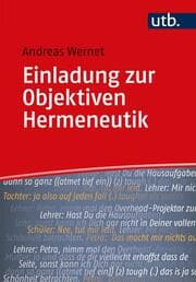 Cover von Einladung zur Objektiven Hermeneutik