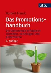 Cover von Das Promotionshandbuch
