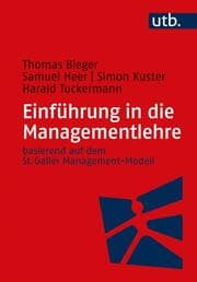 Cover von Einführung in die Managementlehre