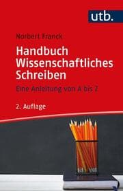 Cover von Handbuch Wissenschaftliches Schreiben