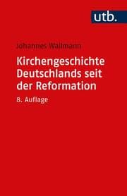 Cover von Kirchengeschichte Deutschlands seit der Reformation