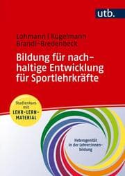 Cover von Bildung für nachhaltige Entwicklung für Sportlehrkräfte