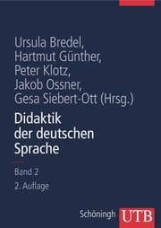 Cover von Didaktik der deutschen Sprache - Band 2