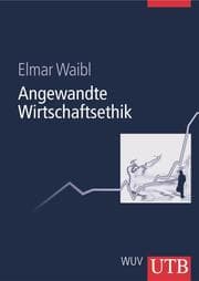 Cover von Angewandte Wirtschaftsethik