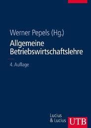 Cover von Allgemeine Betriebswirtschaftslehre