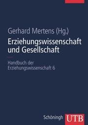 Cover von Erziehungswissenschaft und Gesellschaft
