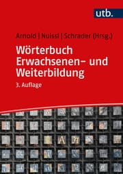 Cover von Wörterbuch Erwachsenen- und Weiterbildung