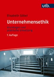 Cover von Unternehmensethik