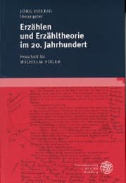 Cover von Erzählen und Erzähltheorie im 20.Jahrhundert