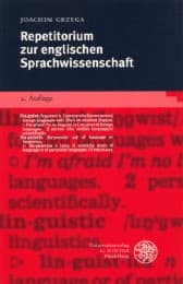 Cover von Repetitorium zur englischen Sprachwissenschaft