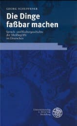 Cover von Die Dinge faßbar machen