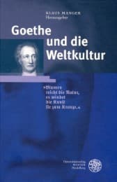 Cover von Goethe und die Weltkultur
