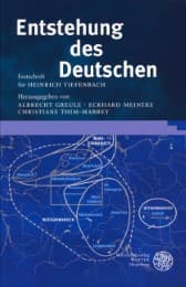 Cover von Entstehung des Deutschen