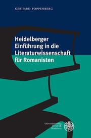 Cover von Heidelberger Einführung in die Literaturwissenschaft für Romanisten