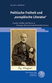 Cover von Politische Freiheit und 'europäische Literatur'