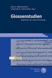 Cover von Glossenstudien