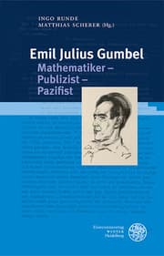 Cover von Emil Julius Gumbel. Mathematiker - Publizist - Pazifist