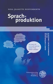 Cover von Sprachproduktion