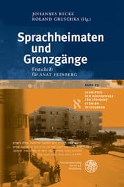 Cover von Sprachheimaten und Grenzgänge