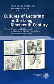 Cover von Women and Public Speech in Manuals of Rhetoric, Journalism, Autobiography and Fiction