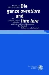 Cover von Die ganze 'aventiure' und ihre 'lere'