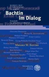 Cover von Bachtin im Dialog