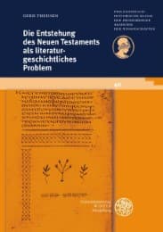 Cover von Die Entstehung des Neuen Testaments als literaturgeschichtliches Problem