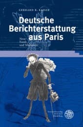 Cover von Deutsche Berichterstattung aus Paris