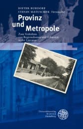 Cover von Provinz und Metropole